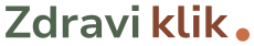 Zdravi klik logo zaglavlje transparent